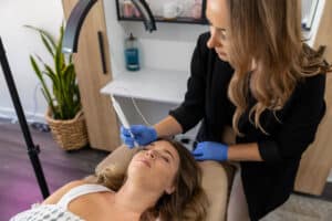 Microneedling at third eye beauty lounge in Tempe AZ voted top med spa and weight loss clinic 