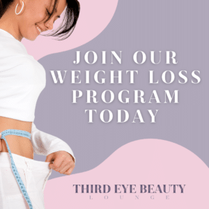 Semaglutide and Tirzepatide weight loss injections available at Third Eye Beauty Lounge in Tempe, AZ